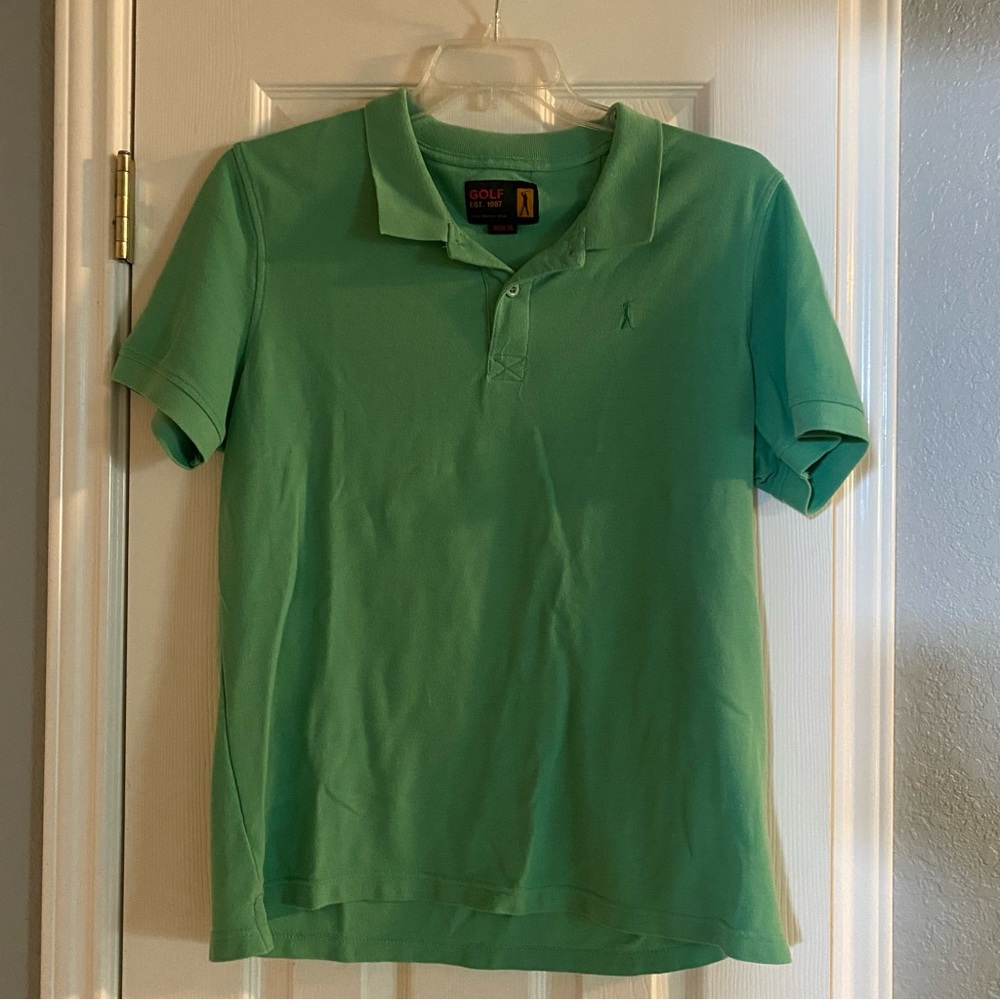 Golf Est 1987 Men's Polo Shirt Green XL